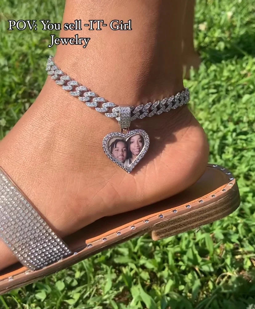 Heart Anklet