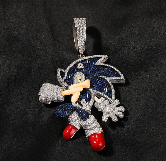 Icy Sonic pendant